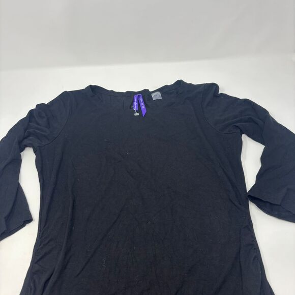 Seraphine Dress Womens Size 6 Black Maternity Three Quarter Length Sleeve Shower - Picture 3 of 6